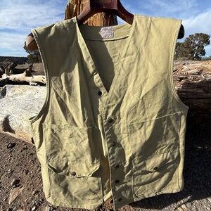 Filson Olive Green Vest